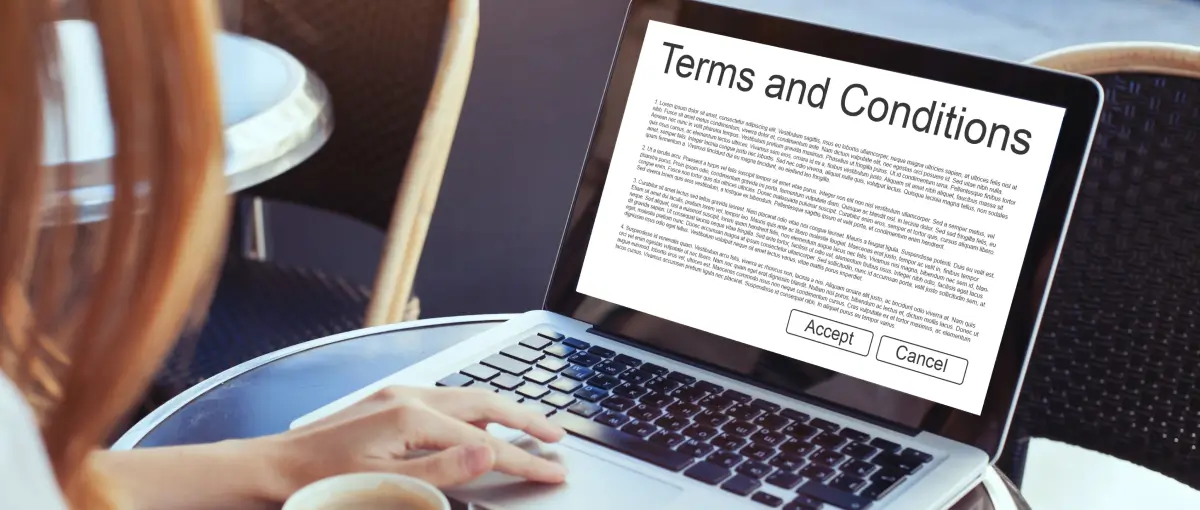 terms and conditions document