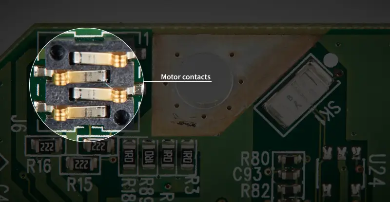 PCB Motor Contacts