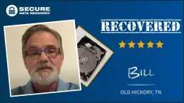 Hard Drive Recovery Customer Success Story