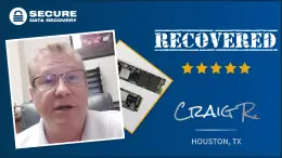 Crashed Plextor SSD Successfully Restored
