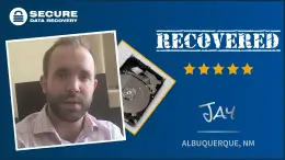 Laptop Hard Drive Recovery Customer Success Story