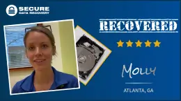 Laptop Hard Drive Recovery Customer Success Story